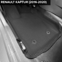 3D коврики EVA с бортами Renault Kaptur (2016-2020)