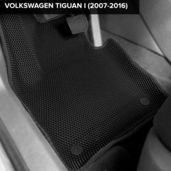 3D коврики EVA с бортами Volkswagen Tiguan I (2006-2016)