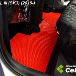 2D коврики EVA Kia Soul III (SK3) (2019-н.в.)