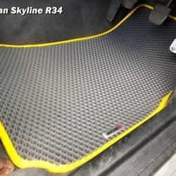 Nissan Skyline R34, водительский коврик