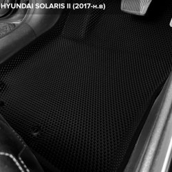 3D коврики EVA с бортами Kia Rio IV X-Line (2017-н.в.)