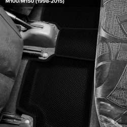 3D коврики EVA с бортами Daewoo Matiz M100/M150 (1998-2015)