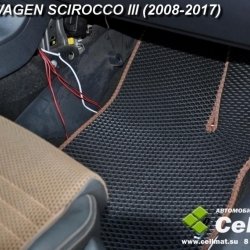 2D коврики EVA Volkswagen Scirocco III (2008-2017)