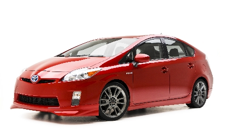 2D коврики EVA в салон  на Toyota Prius III XW30 (2009-2016)