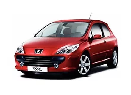 2D коврики EVA в салон и багажник  на Peugeot 307 хэтчбек (2001-2008)