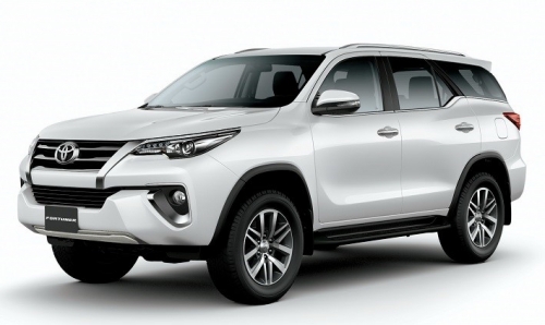 2D коврики EVA в салон и багажник  на Toyota Fortuner II (2015-н.в.)
