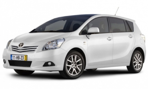 2D коврики EVA в салон и багажник  на Toyota Verso I (2009-2012)