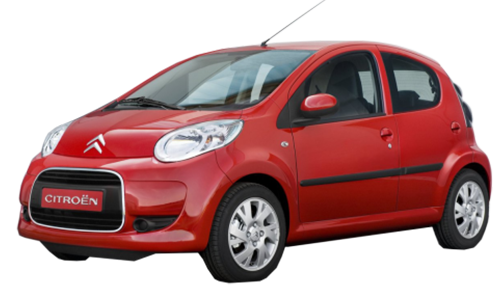 2D коврики EVA в салон и багажник  на Citroen C1 (2005-2014) 