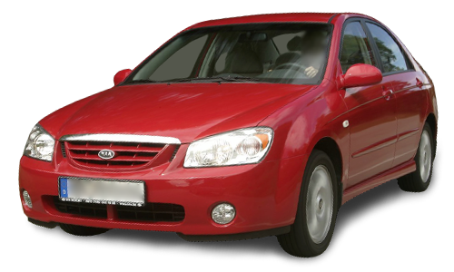 2D коврики EVA в салон и багажник  на Kia Cerato I седан (2003-2009)