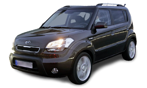 2D коврики EVA в салон и багажник  на Kia Soul I (AM) (2008-2011)