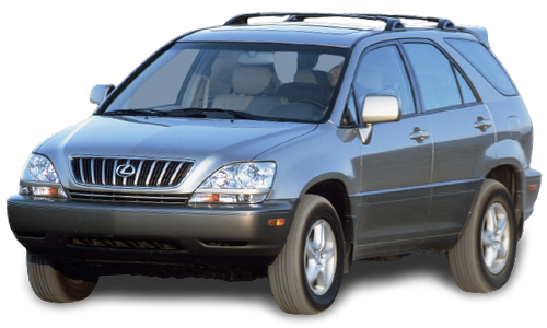 2D коврики EVA в салон и багажник  на Lexus RX I (1997-2003)