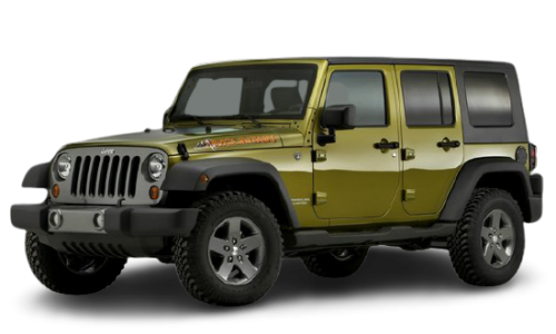 2D коврики EVA в салон  на Jeep Wrangler III JK 5D (2007-2018)