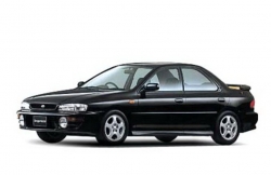 2D коврики EVA в салон  на Subaru Impreza I GC/GF/GM, правый руль (1992-2000)
