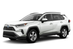 2D коврики EVA в салон и багажник  на Toyota RAV4 V XA50 АКПП (2018-н.в.)