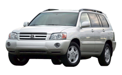 2D коврики EVA в салон  на Toyota Highlander I рестайлинг (2003-2007)