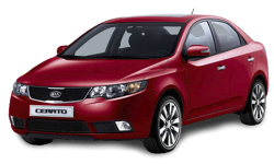 2D коврики EVA в салон и багажник  на Kia Cerato II (2008-2013)