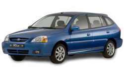 2D коврики EVA в салон и багажник  на Kia Rio I универсал (1999-2005)