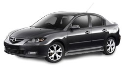 2D коврики EVA в салон и багажник  на Mazda 3 I BK седан (2003-2009)