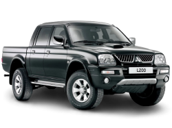 2D коврики EVA в салон  на Mitsubishi L 200 III (1996-2006)